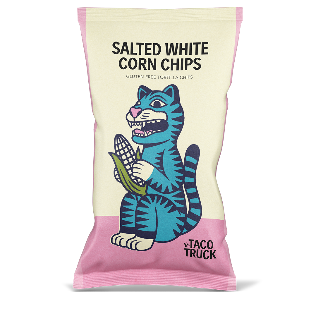 Salted Blue Corn Chips El Taco Truck